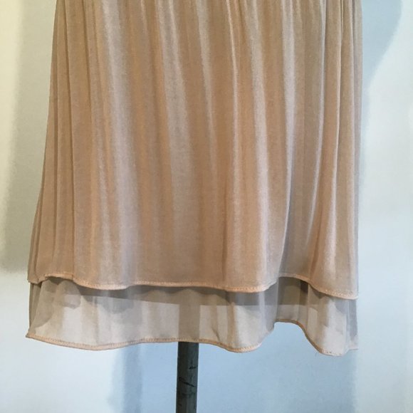 Moon Collection Sleeveless Pleated Halter Blouse Size S - Picture 10 of 10